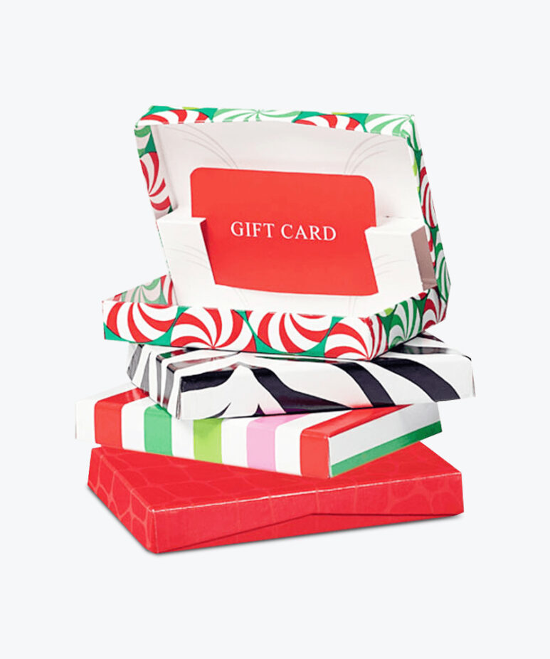 Unique & Versatile Custom Printed Gift Card Boxes