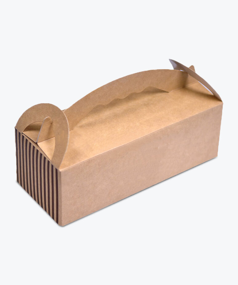 Custom Kraft Bakery Boxes with Handle