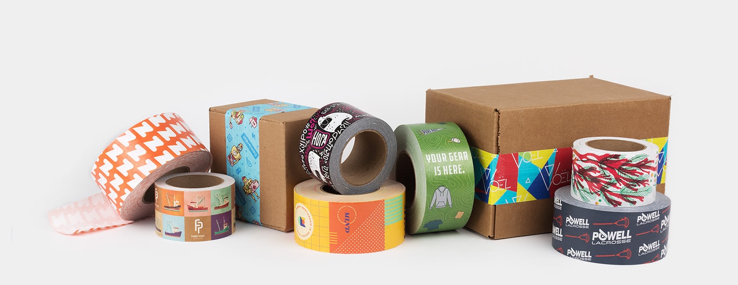 custom branded packaging tape