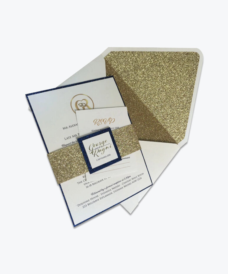 Custom Invitation Envelopes with Card Insert