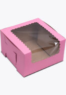 Custom PVC Window Cake Boxes with Insert