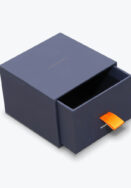 Drawer Style Black Watch Box with Insert