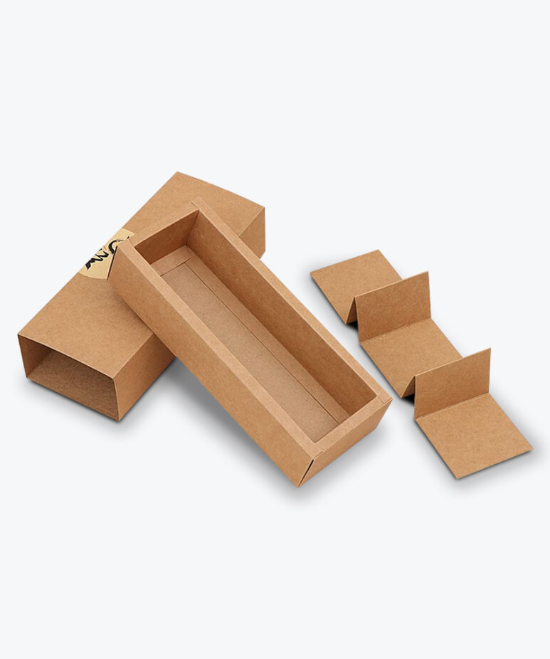 Kraft Drawer Boxes with Insert
