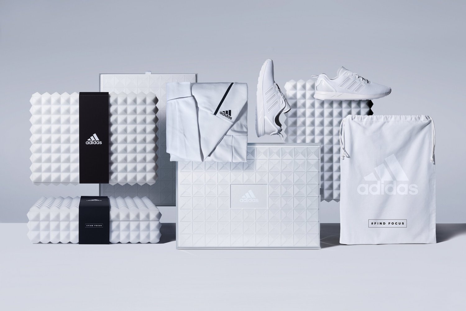 textures in packaging and marketing materials for visual identity