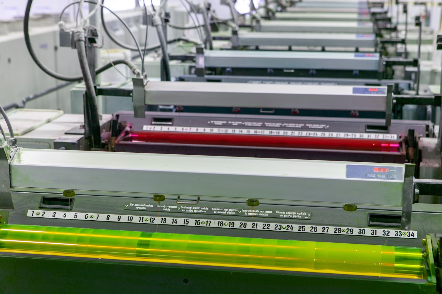 Understanding CMYK in Packaging and Print modern color printing press