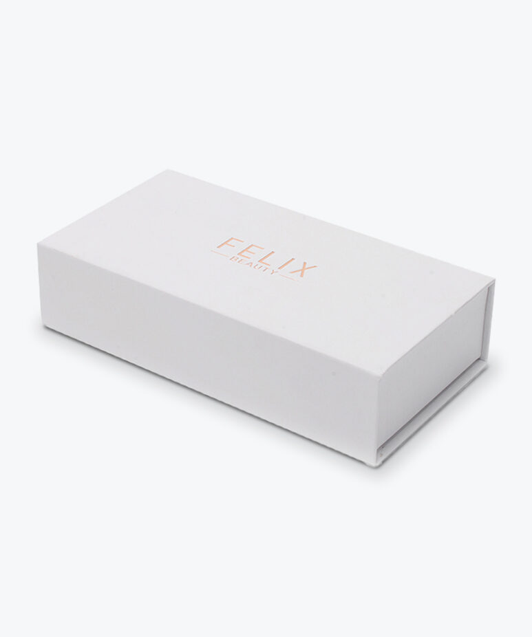 White Cosmetic Luxury Box with Lid