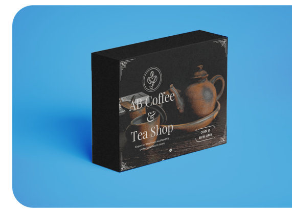 Custom Coffee & Tea Packaging Boxes