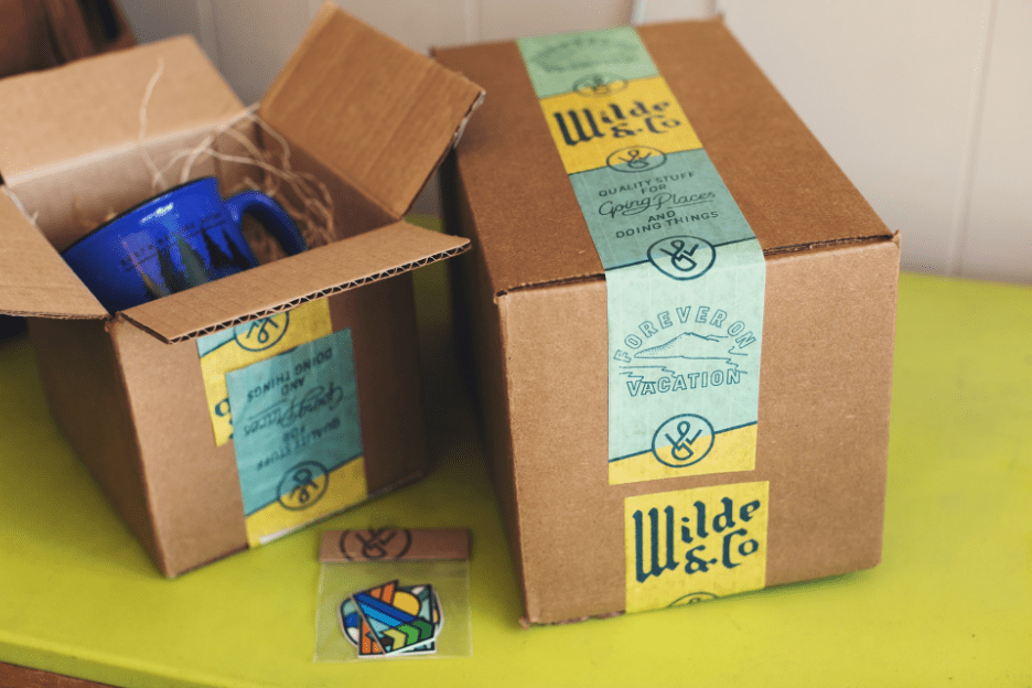 kraft corrugated boxes for shipping made with multiple layers of kraft paper