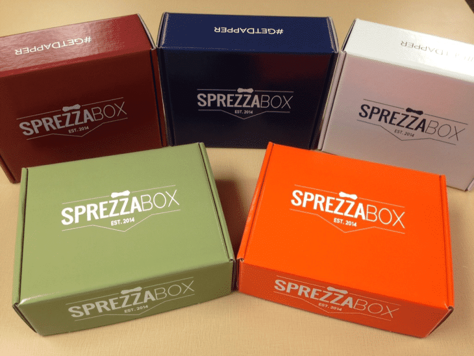 SprezzaBox Custom Box Design Example